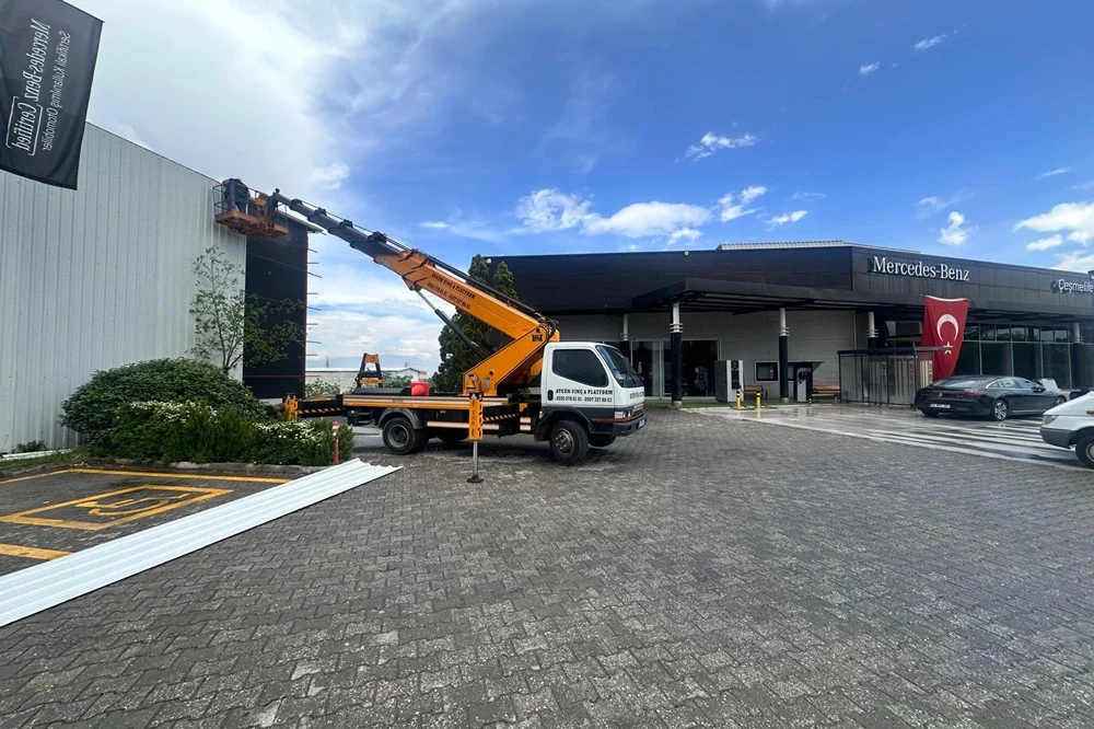 Denizli Sepetli Vinç Kiralama